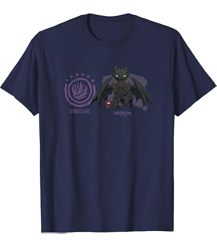 Amazon.com: DreamWorks Dragons Stoker Class Hookfang T-Shirt, Men